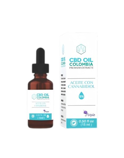 Aceite con cbd  (cannabidiol) purple 15 ml