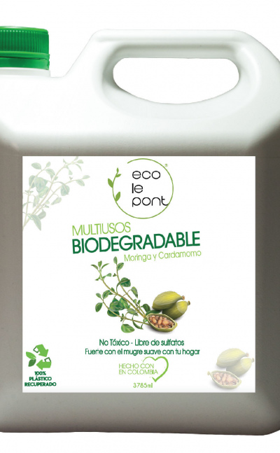 Multiusos Biodegradable Moringa y Cardamomo 3.785ml