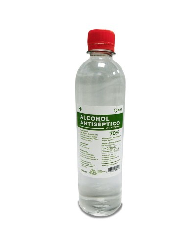 ALCOHOL ANTISÉPTICO  70  SAT  500 ML