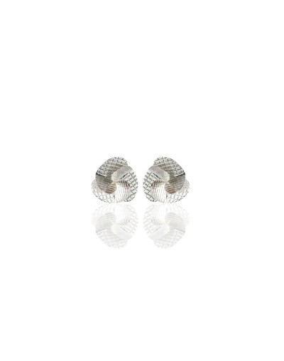 Aretes Hélice Plata