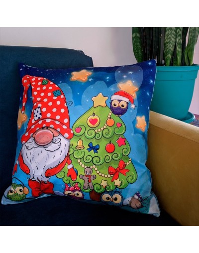 Trio funcas cojin navidad frosty
