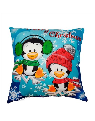 Trio funcas cojin navidad frosty
