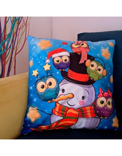 Trio funcas cojin navidad frosty