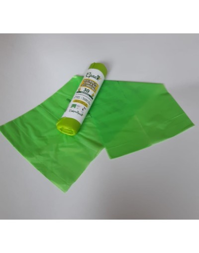 Bolsas 100 compostables y biodegradables 