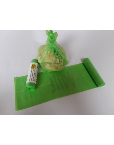 4 rollos para mascotas 100 compostables