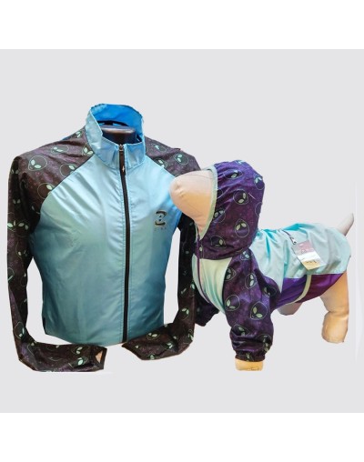 Combo rompeviento pacman persona  mascota