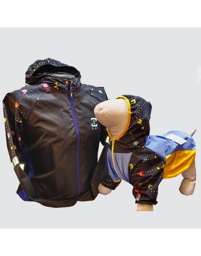 Combo rompeviento pacman persona  mascota