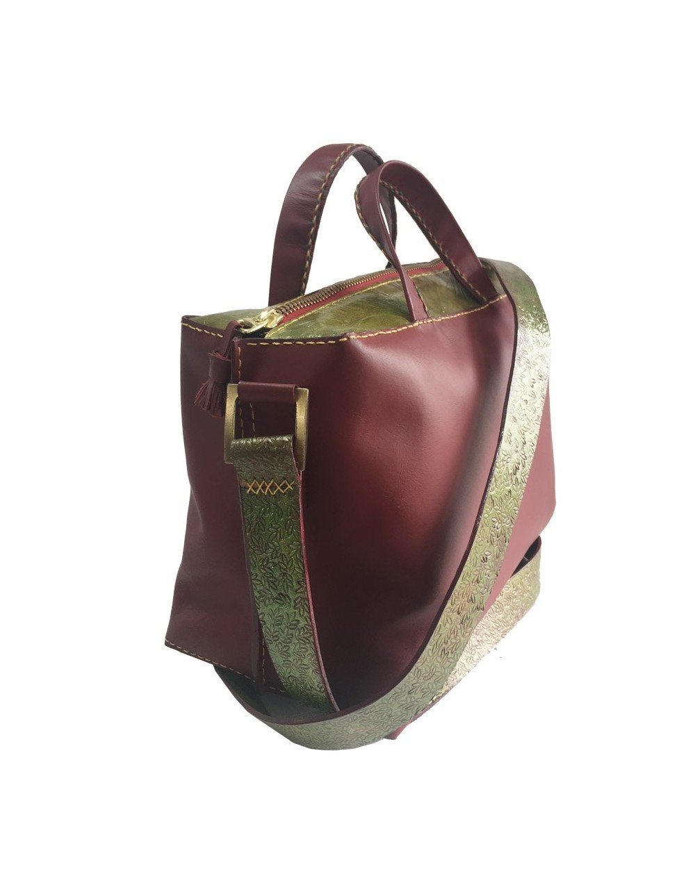 Bolso mediano manos libres colección dardo dorado