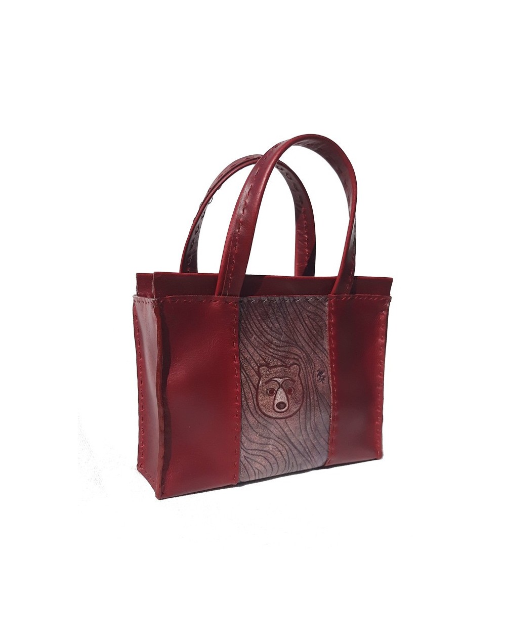 Bolso pequeño de mano colección oso andino