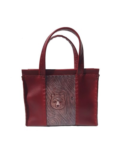 Bolso pequeño de mano colección oso andino