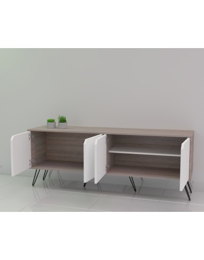Mueble Multipropósito Náutico TV 160cms puertas abatibles