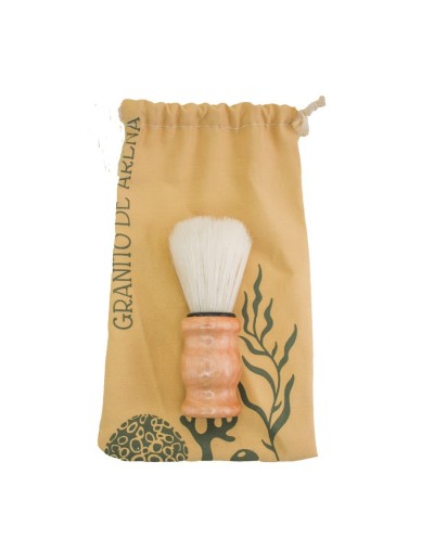 Brocha para afeitar en madera 
