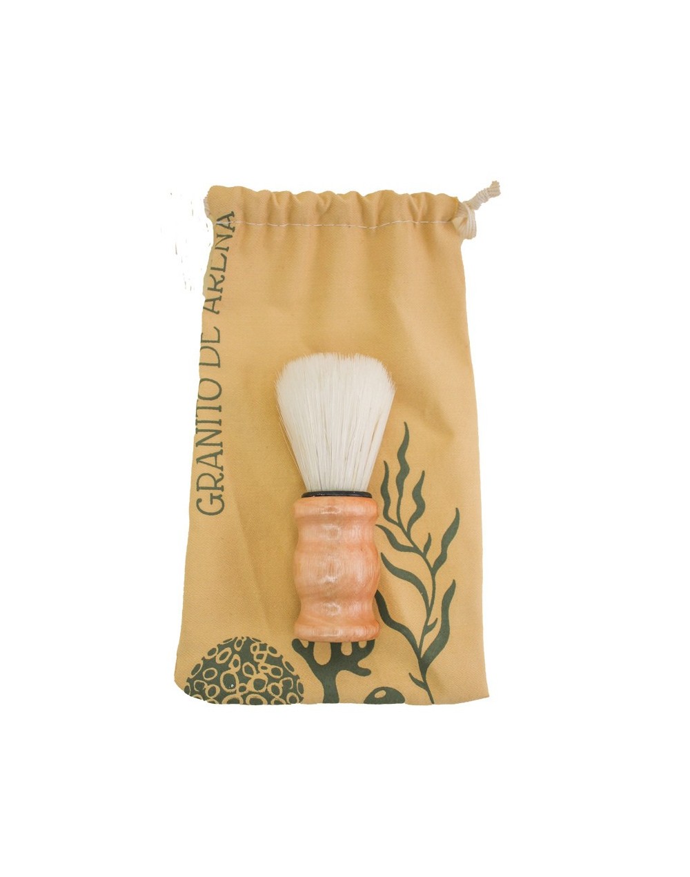 Brocha para afeitar en madera 