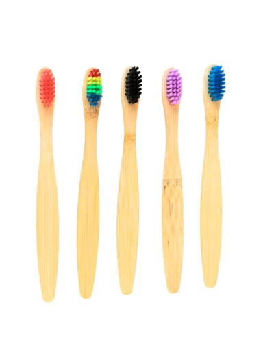 Cepillo dientes bambú niños y niñas 