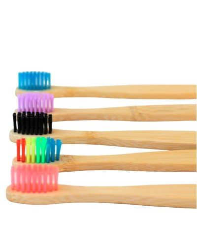 Cepillo dientes bambú niños y niñas 