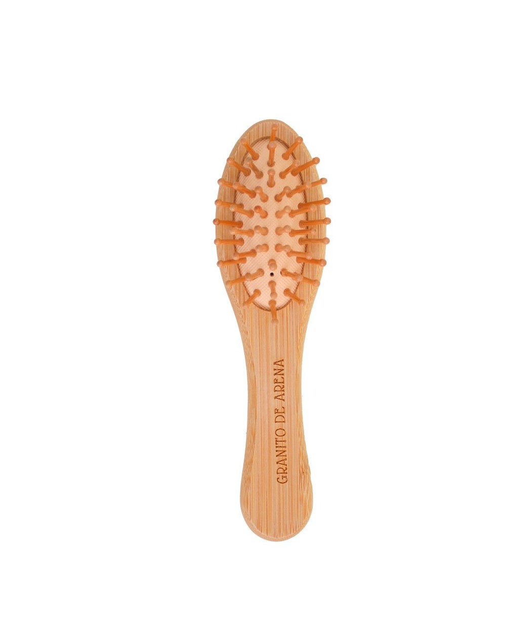 Cepillo para peinar pequeño mini bambú
