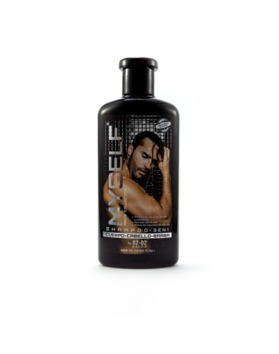 SHAMPOO 3en1 CON CARBÓN ACTIVADO x 200 ML