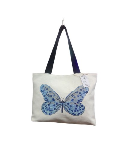 Bolso tote mariposa