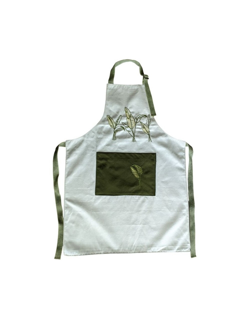 Delantal hoja de platanillo
