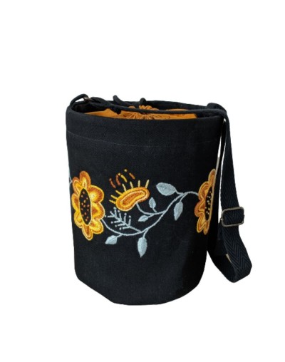 Bolso bucket flores