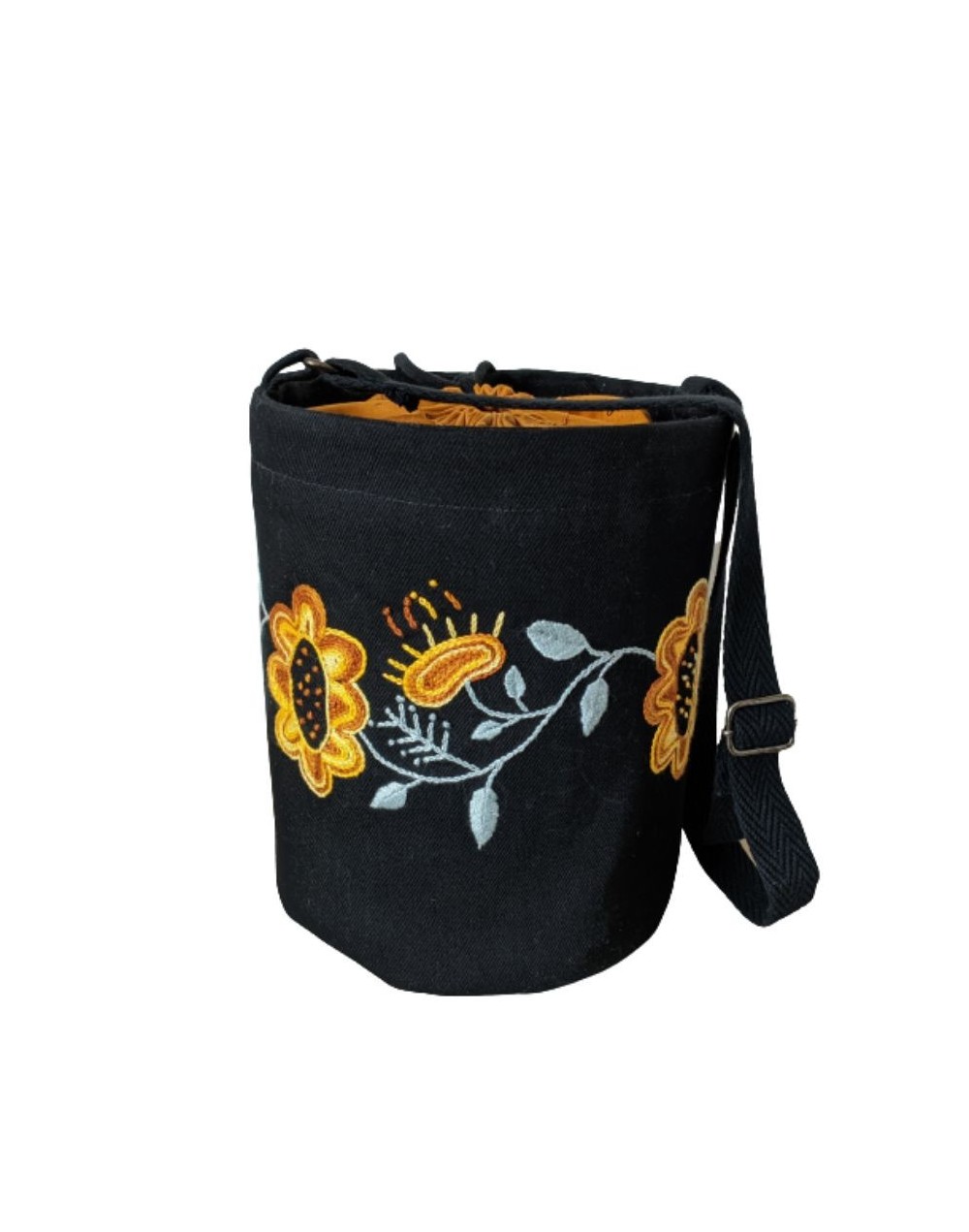 Bolso bucket flores