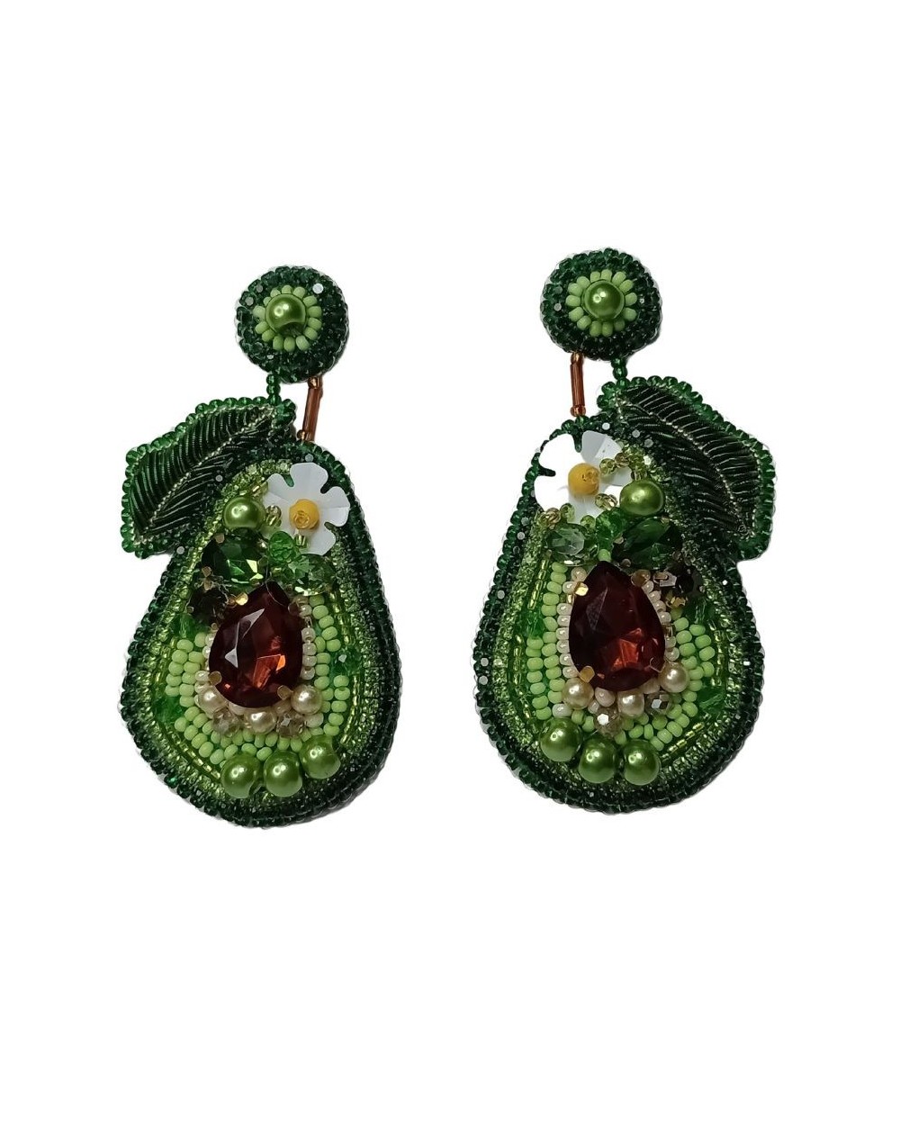 Aretes de aguacate