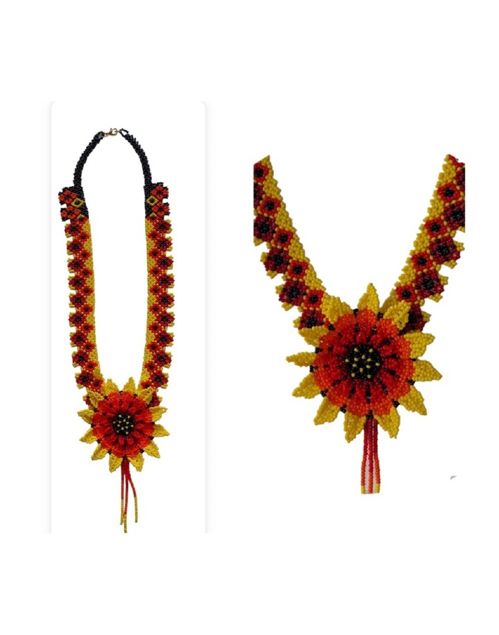 Collar girasol