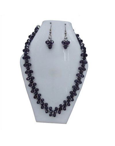 Collar tejido en murano