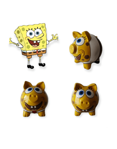 Alcancía bob esponja ref Extragrande