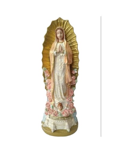 Figuras religiosas en yeso pintadas a mano 25 cm alto
