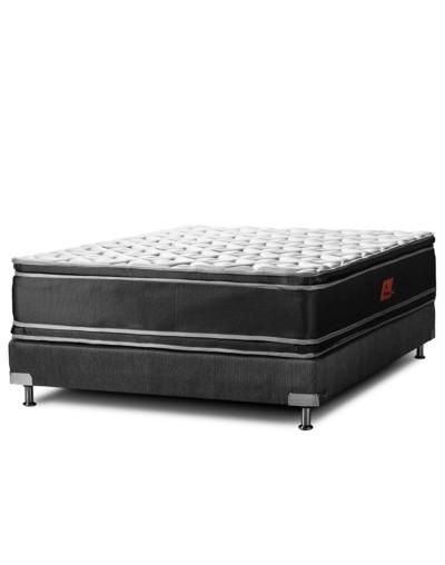 Combo Base  Colchón Super Ortopédico Pillow Top Vital Doble