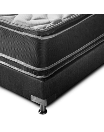 Combo Base  Colchón Super Ortopédico Pillow Top Vital Doble