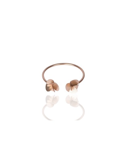 Pulsera Hélice oro rosa