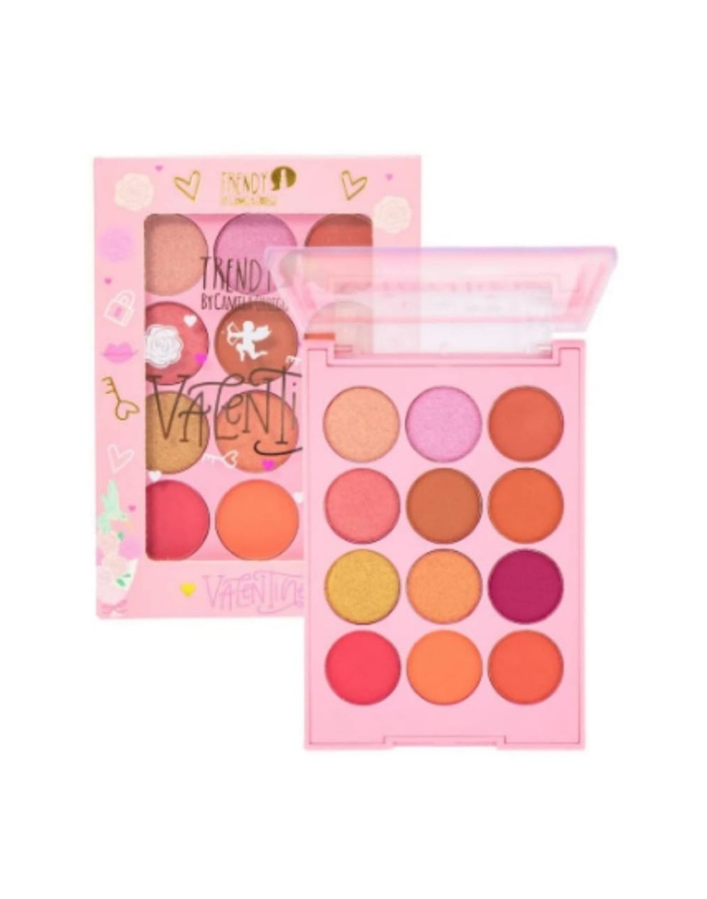 Paleta valentine trendy