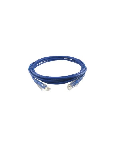 Patch Cord Categoria 6 3 Metros Color Azul