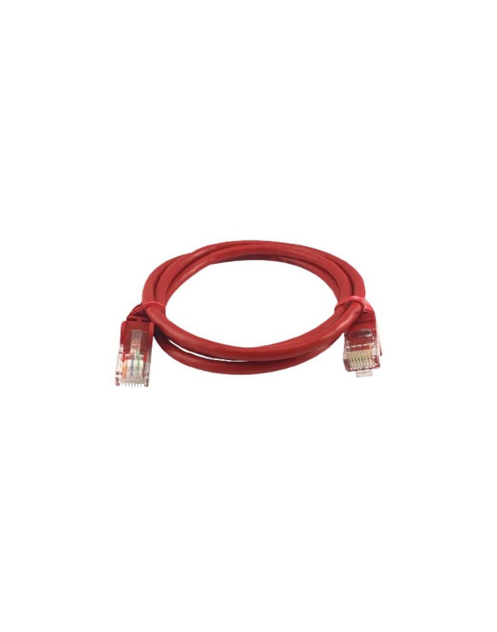 Patch Cord Categoria 5E 1 Metro Color Rojo