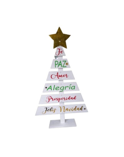 Arboles navideños en madera