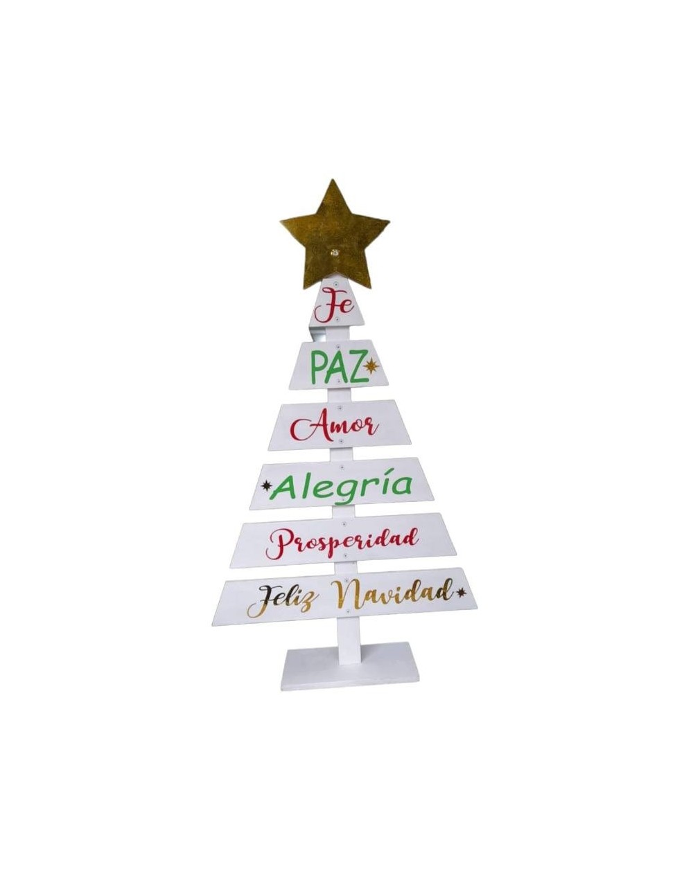 Arboles navideños en madera