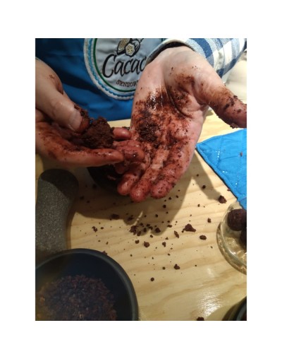 Taller Transforma  El Grano del Cacao Como Lo Hacian Nuestros Ancestros 