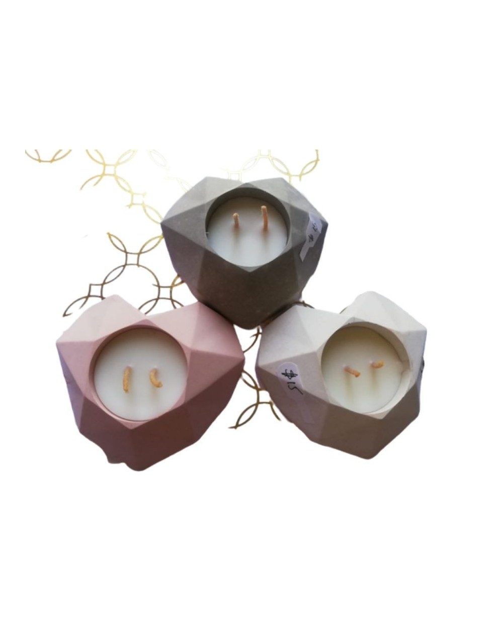 Eco vela corazón maloka