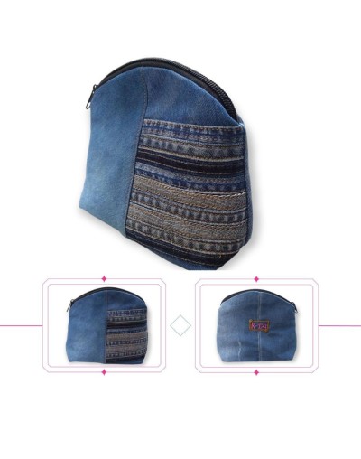 Cosmetiqueras en jean 