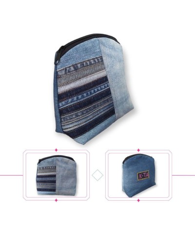Cosmetiqueras en jean 