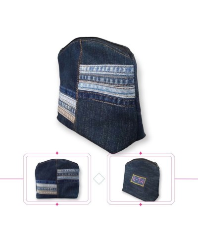 Cosmetiqueras en jean 