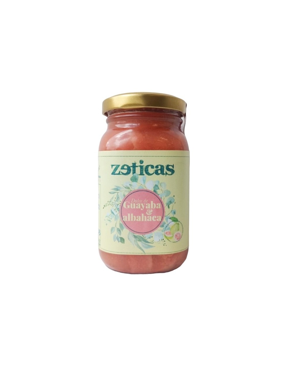 Dulce guayaba  albahaca 