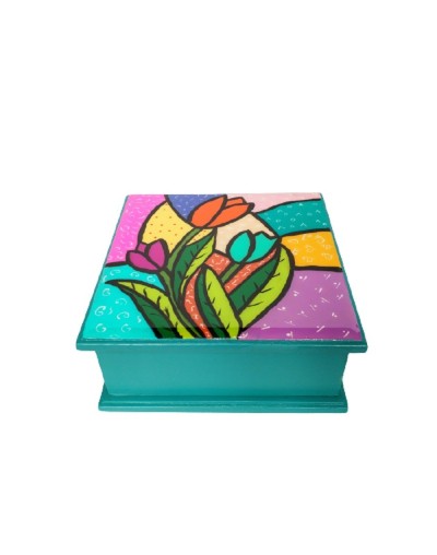 Servilletero britto flores 