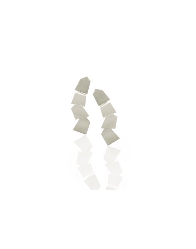 Aretes Hilera plata