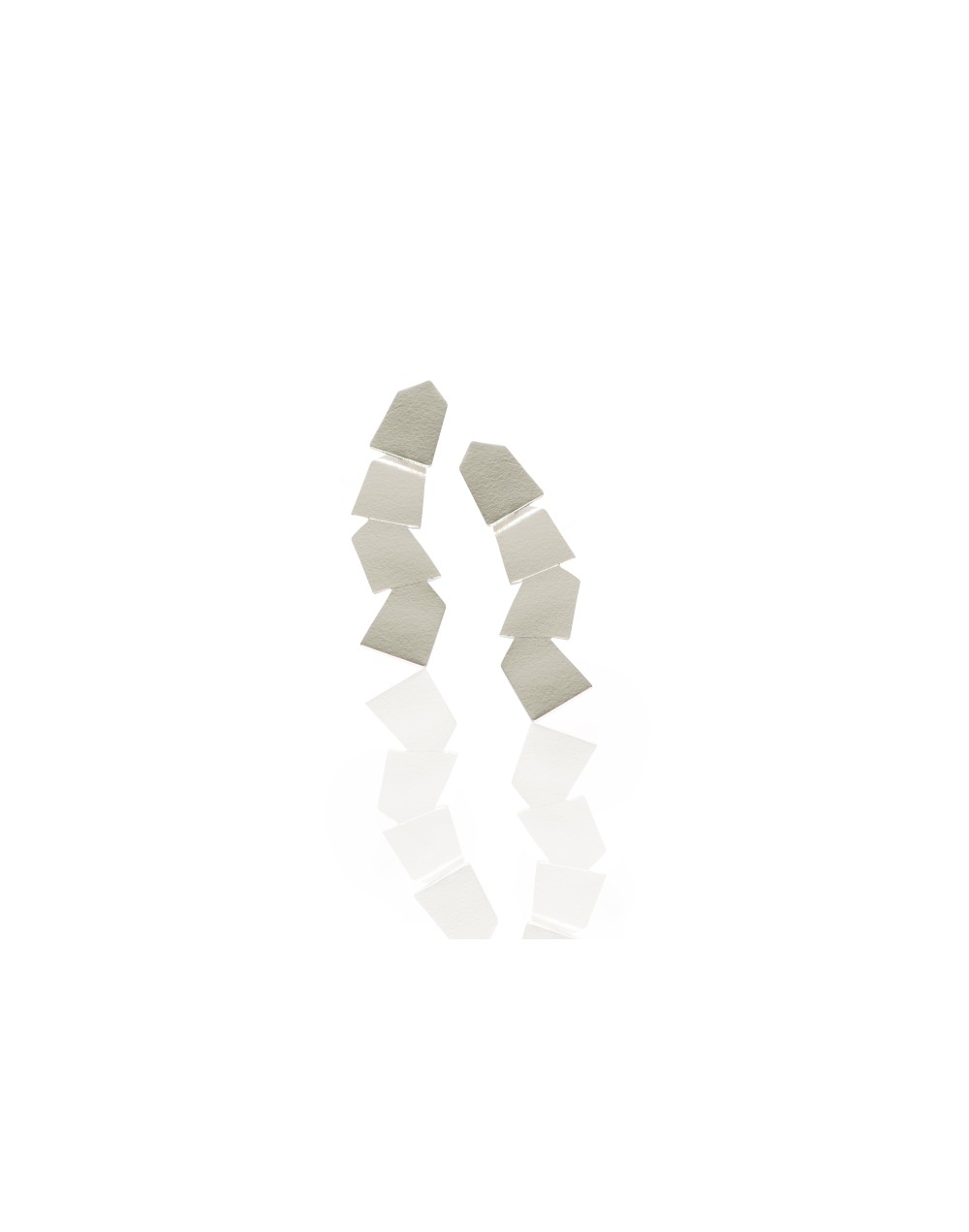 Aretes Hilera plata