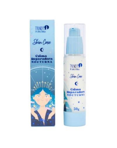Crema Facial Reparadora Nocturna Trendy