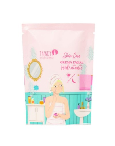 Sachet crema hidratante trendy