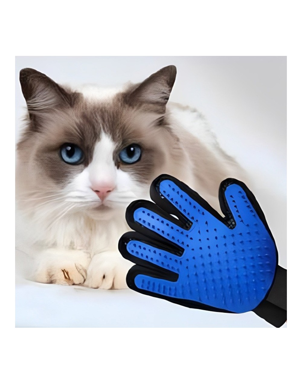 Guantes para cepillar y masajear